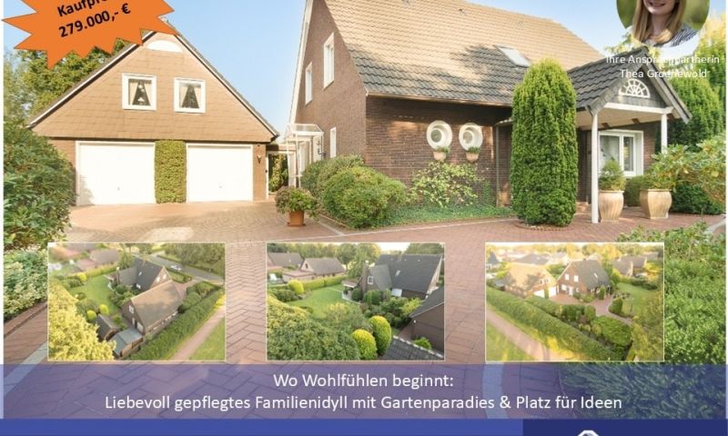 ***Wo Wohlfühlen beginnt: Liebevoll gepflegtes Familienidyll mit Gartenparadies & Platz für Ideen***