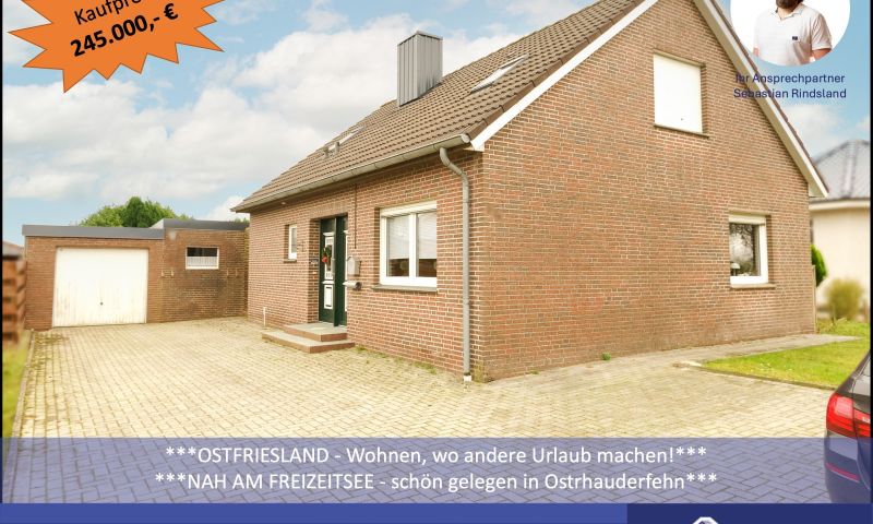 ***Einfamilienhaus - nah an Freizeitsee - auf ca. 860 m² Grundstück***