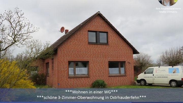 ***Gemütliche 3-Zimmer-Wohnung in Ostrhauderfehn***

