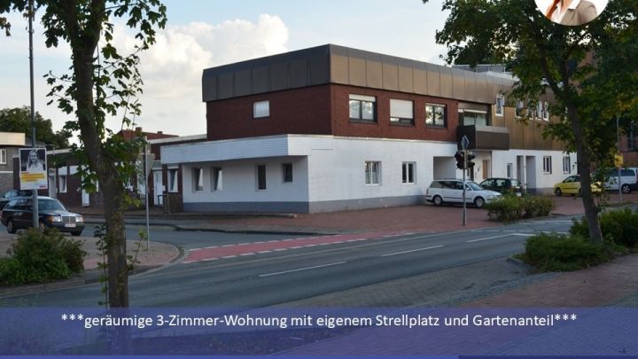 ***Geräumige 3-Zimmer-Wohnung mit eigener Auffahrt und Stellplatz sowie Garten - ideal für die kleine Familie***