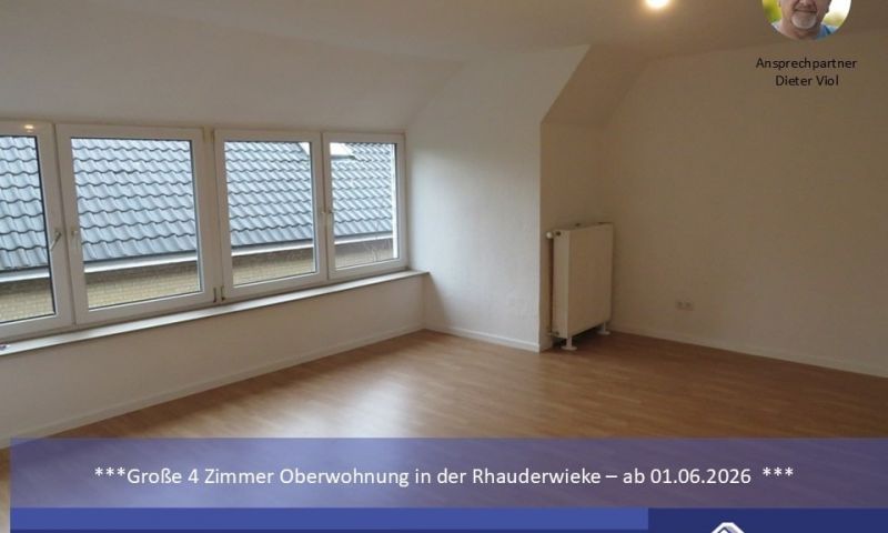 ***Wohnung mit viel Platz in Rhauderfehn***