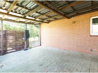 überdachte Terrasse