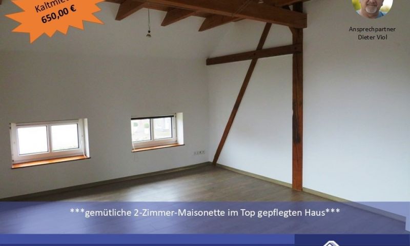 ***Geräumige Maisonette in einem top gepflegten Haus***
